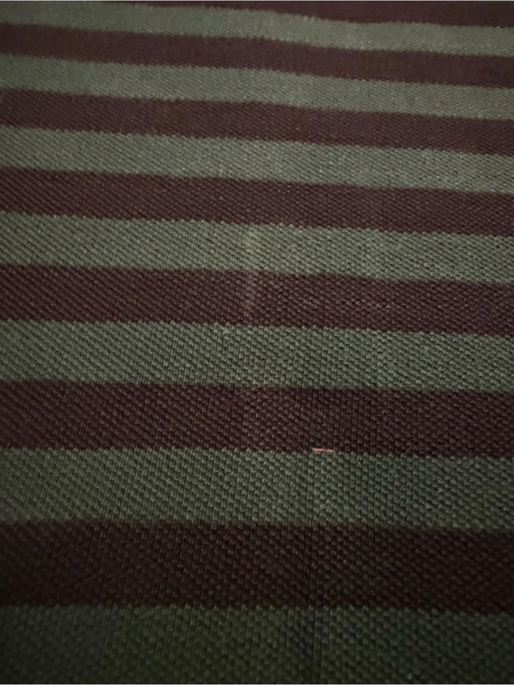 Vintage Ralph Lauren Green and Black Striped Polo Shirt